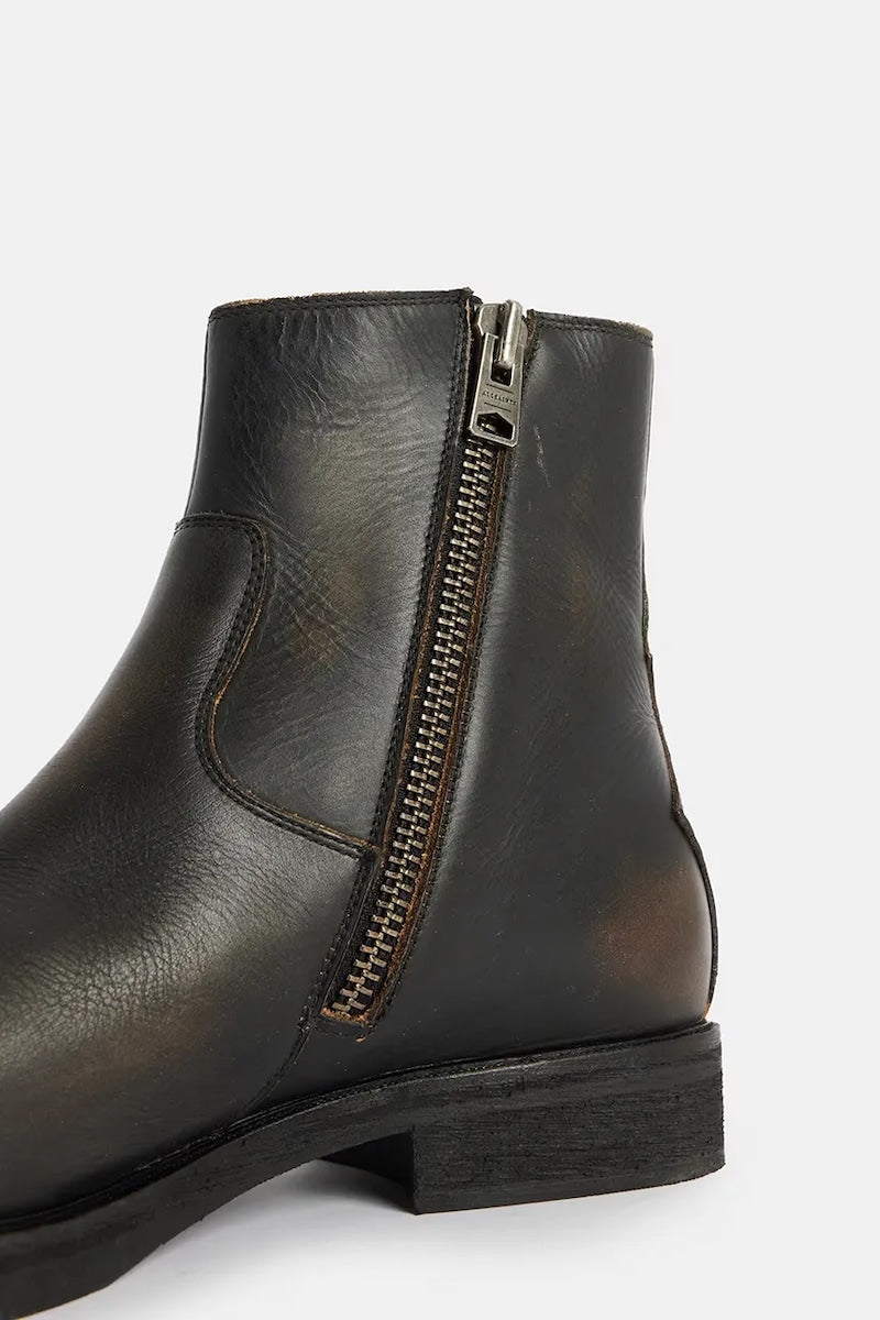 AllSaints обувки мъжки от кожа Lang Boot