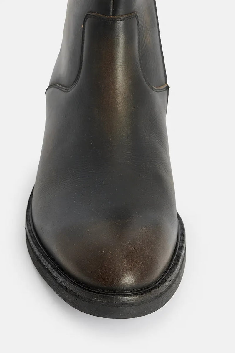 AllSaints обувки мъжки от кожа Lang Boot