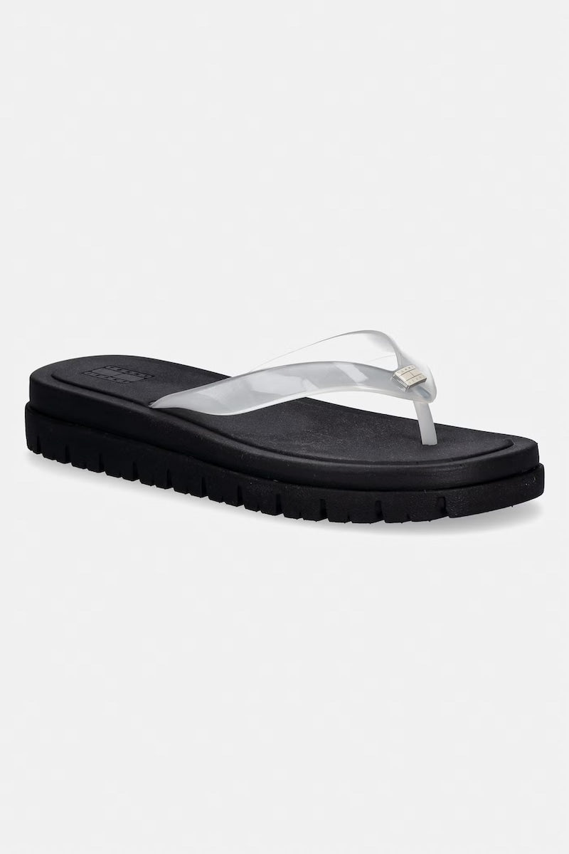 Tommy Jeans джапанки дамски TJW CLEATED JELLY SUMMER SANDAL