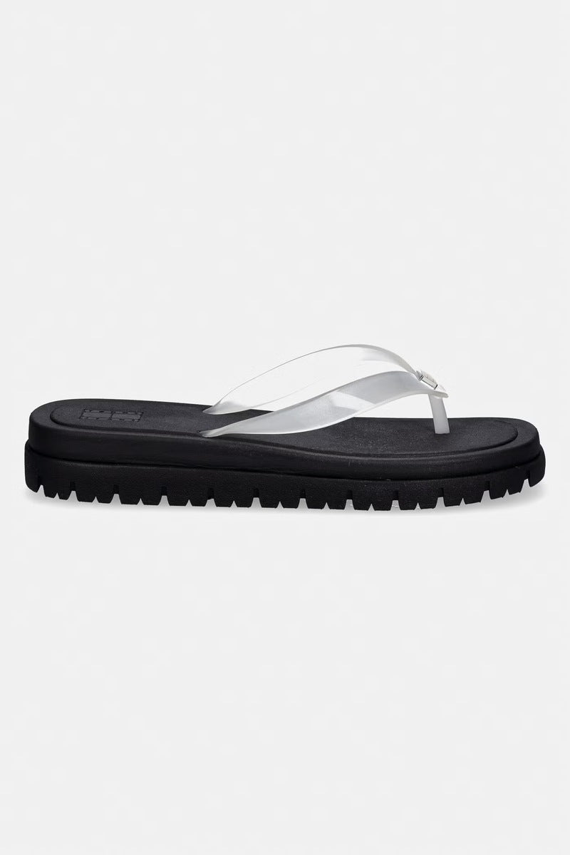 Tommy Jeans джапанки дамски TJW CLEATED JELLY SUMMER SANDAL