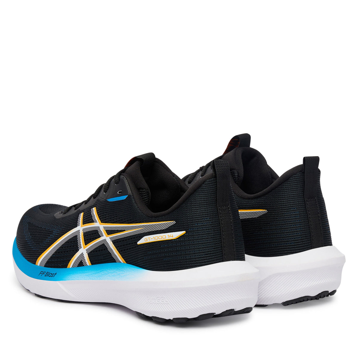 Asics Маратонки за бягане Gt-1000 14 1011C077 Черен
