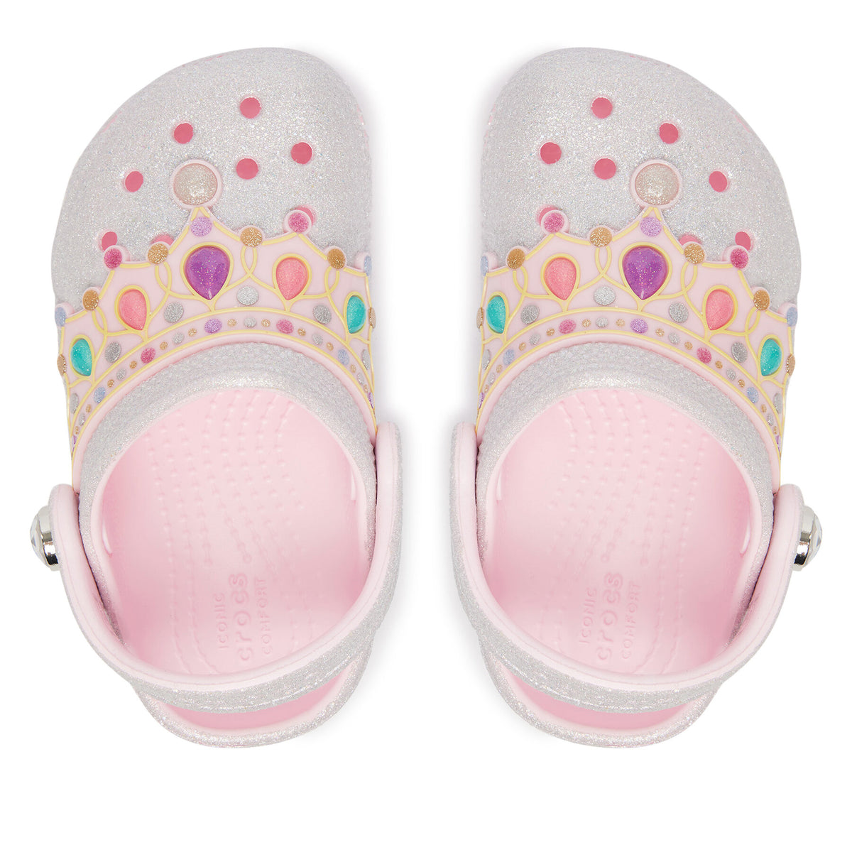 Crocs Чехли Toddler IAM Princess Clog 212516 Розов