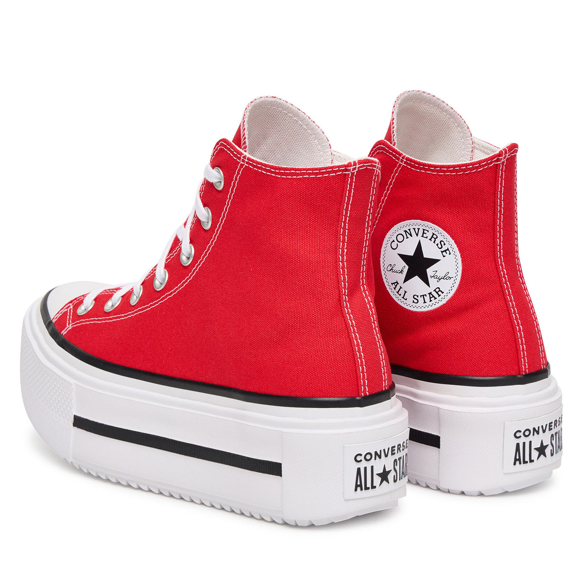 Converse Кецове Chuck Taylor All Star Lift Double Stack A15542C Червен