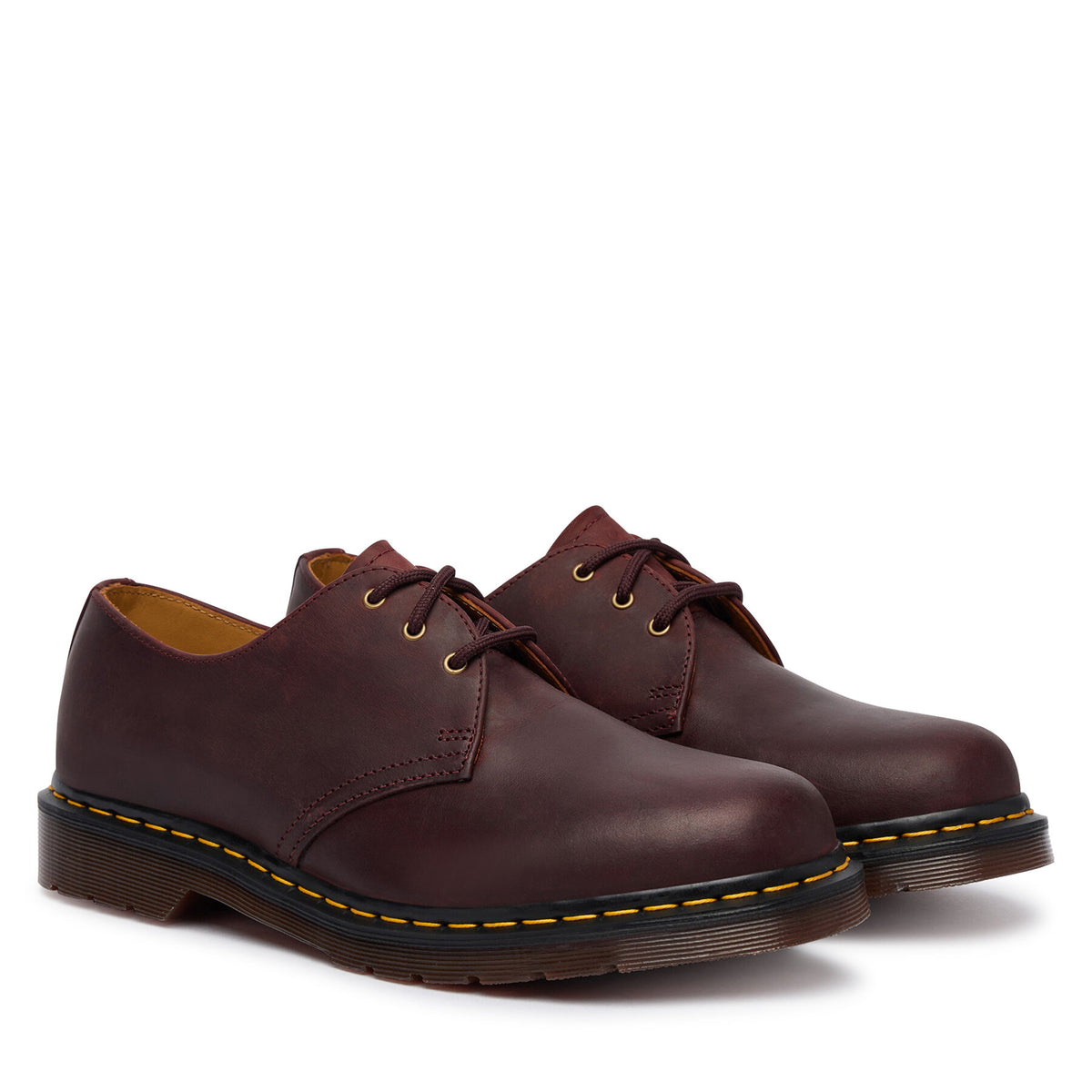 Dr. Martens Обувки 3 Eye Crazy Horse DM11838601 Бордо