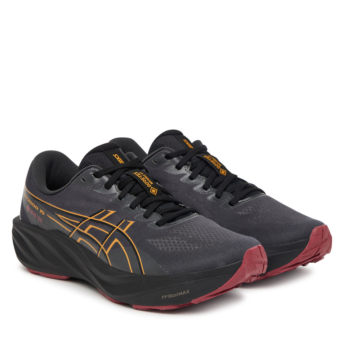 Asics Маратонки за бягане Gt-2000 15 Gtx 1011C237 Тъмносив