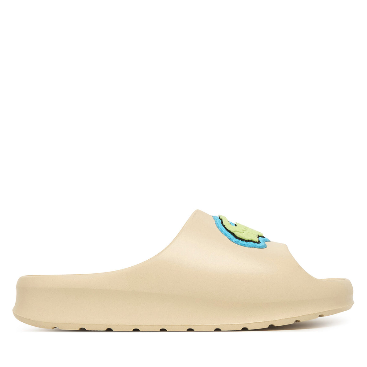 Lacoste Чехли Serve Slides 2.0 51CFA0008 2Q9 Кремав