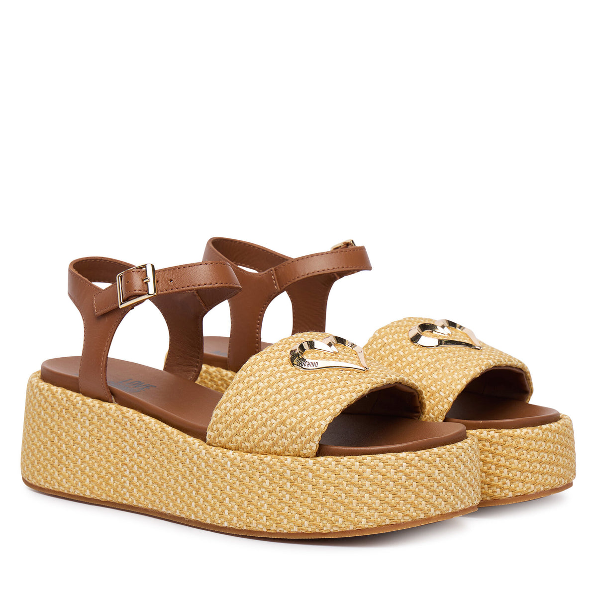 LOVE MOSCHINO Сандали JA16127I0OJR610B Бежов