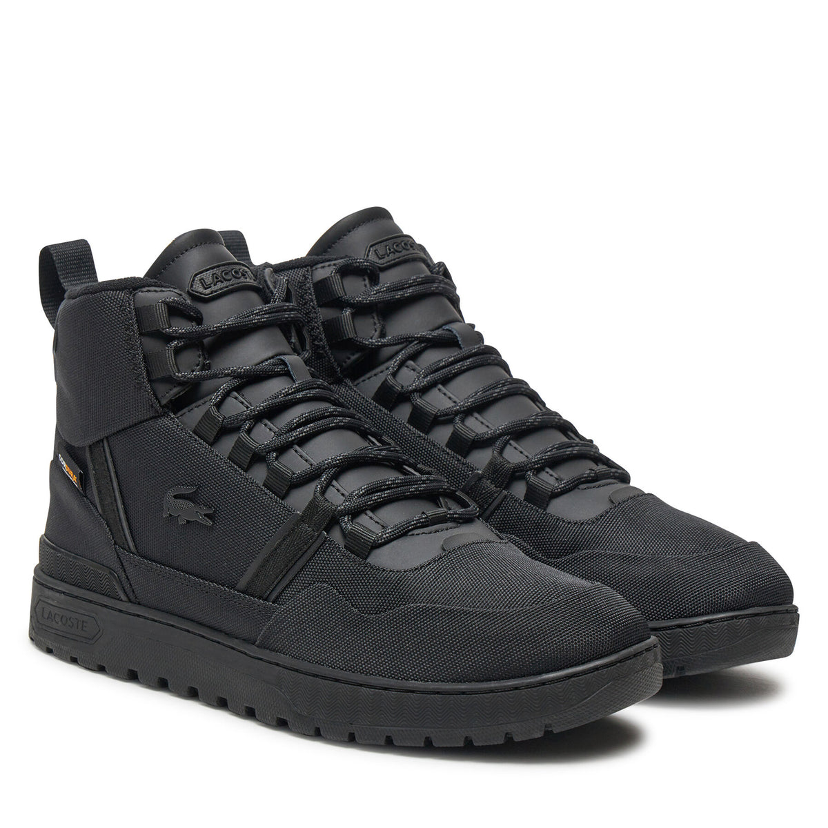 Lacoste Сникърси T-Clip Mid Trainers 7-48SMA0040 Черен