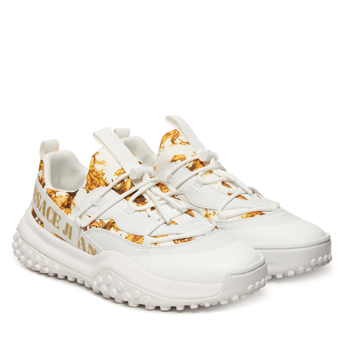 Versace Jeans Couture Сникърси 80YA3SN2 Бял