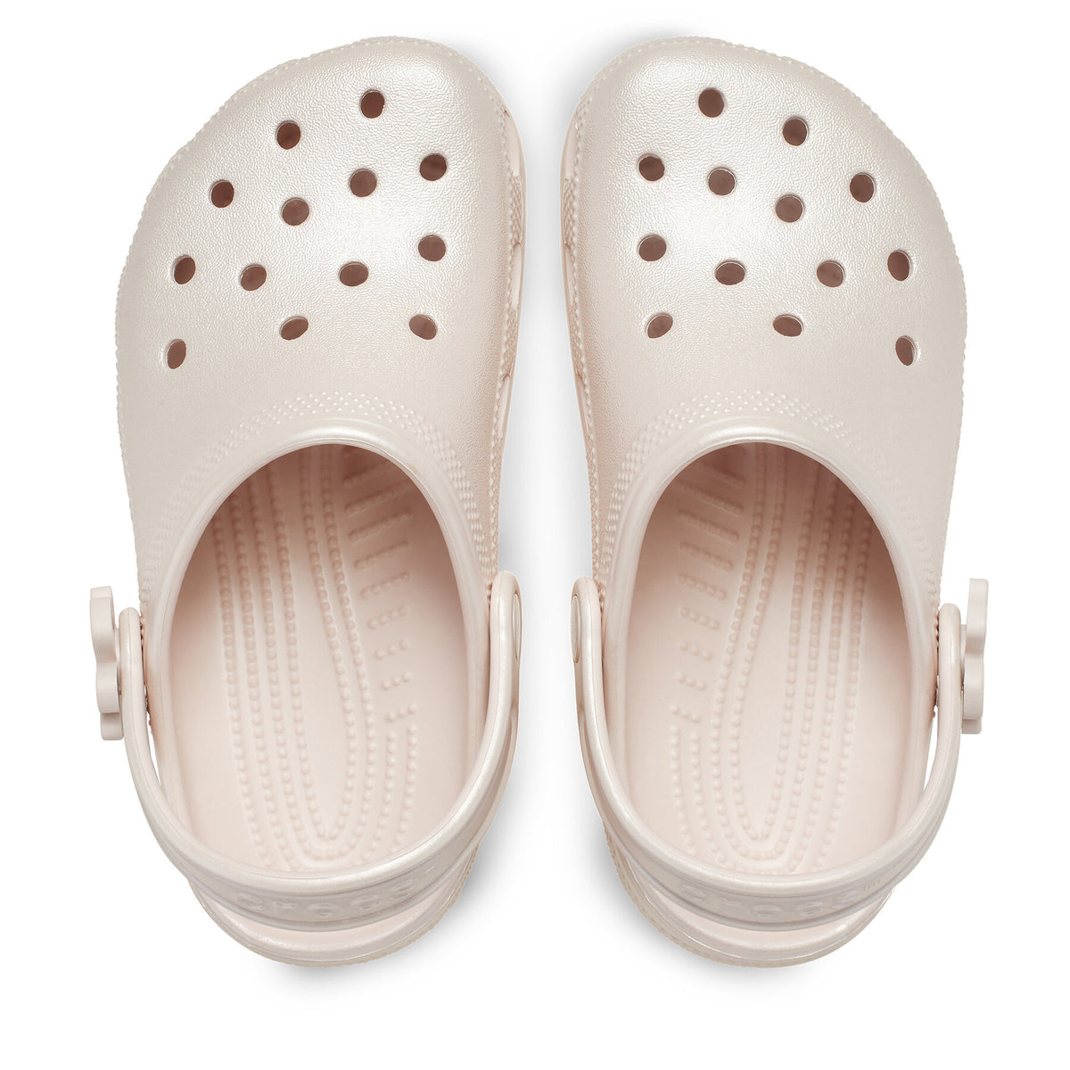 Crocs Чехли Classic Pearl Shine Clog K 212814 Розов