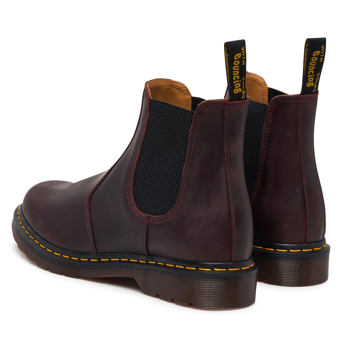 Dr. Martens Боти тип челси 2976 YS Crazy Horse DM27486600 Бордо