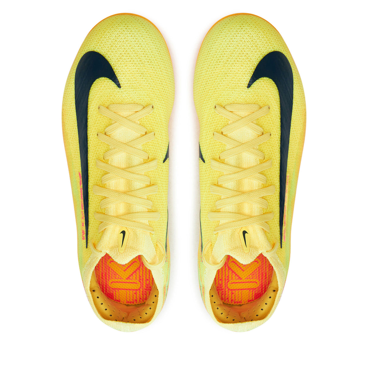 Nike Обувки за футбол Jr Zm Vapor 16 Pro Km Fg HF5450 800 Жълт
