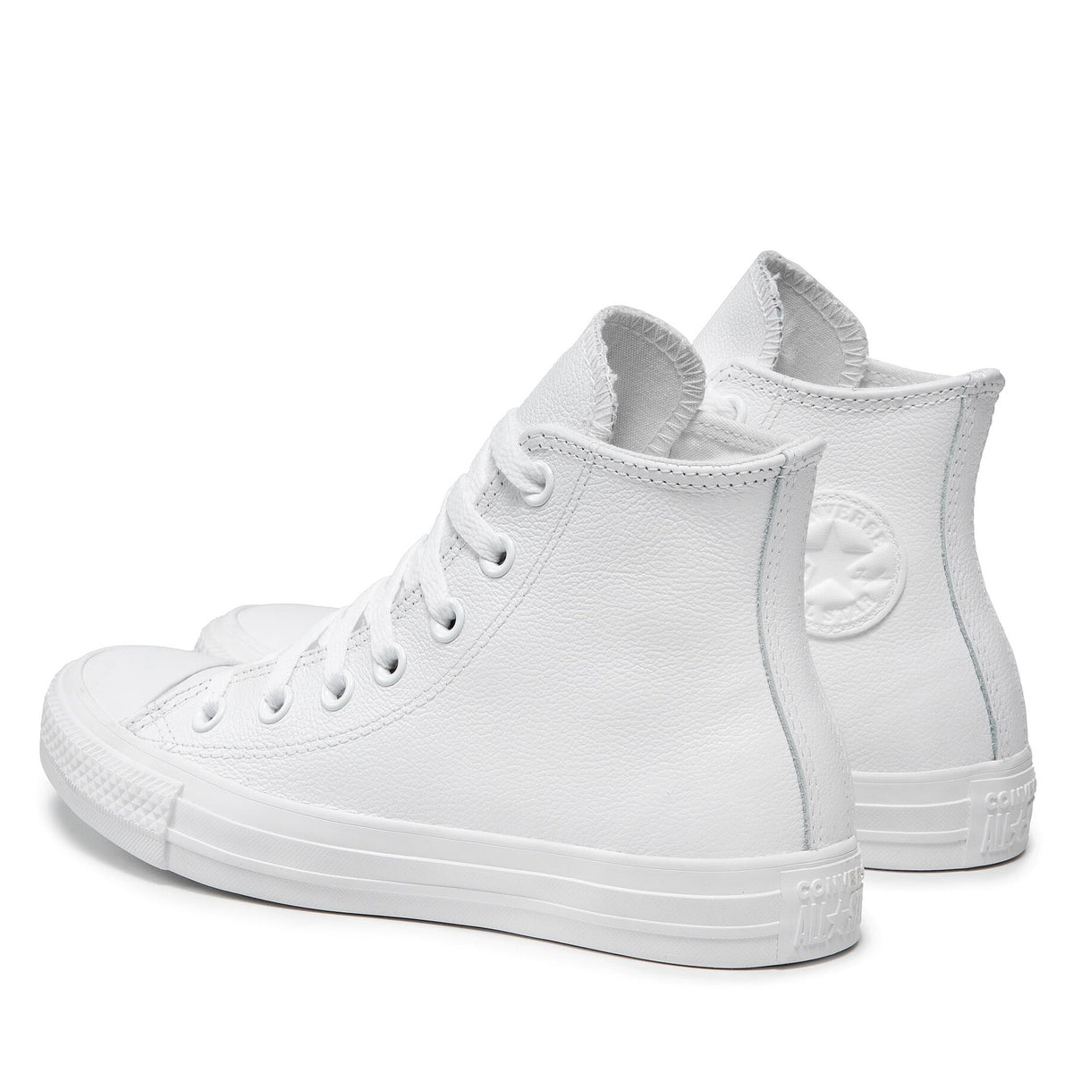 Converse Кецове Ct A/S Lthr Hi 1T406 Бял