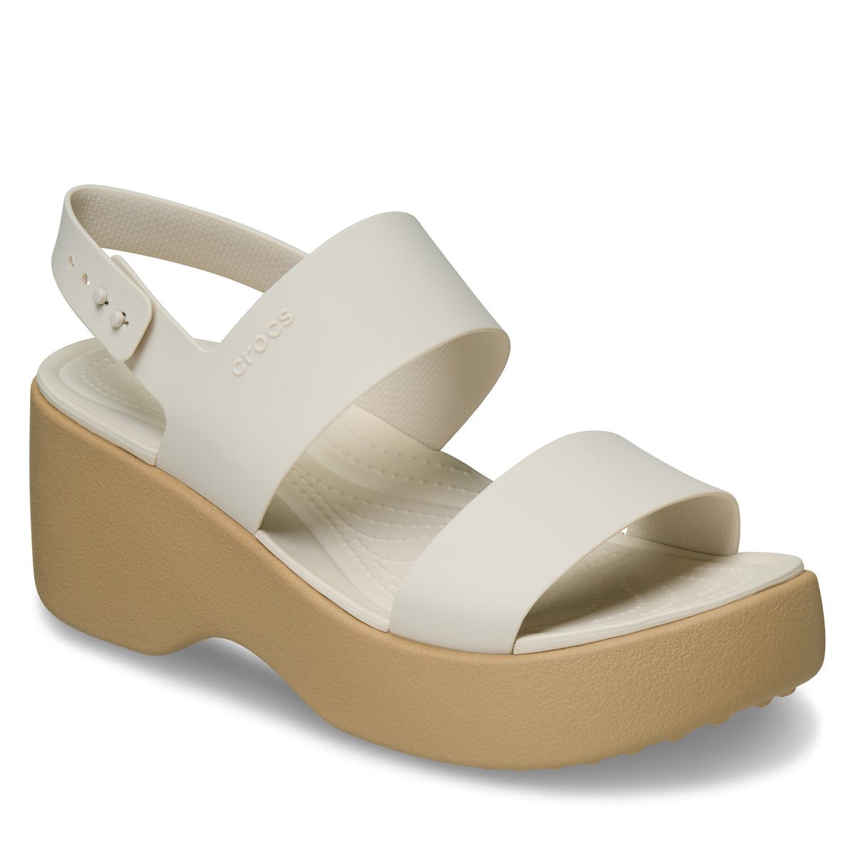 Crocs Сандали Brooklyn Sky Sandal 212250 Бежов