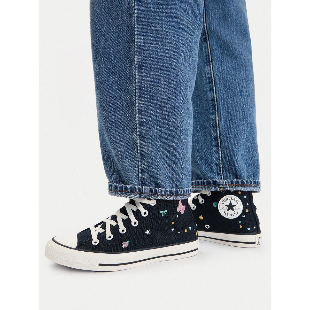 Converse Кецове Chuck Taylor All Star Doodles A15508C Черен