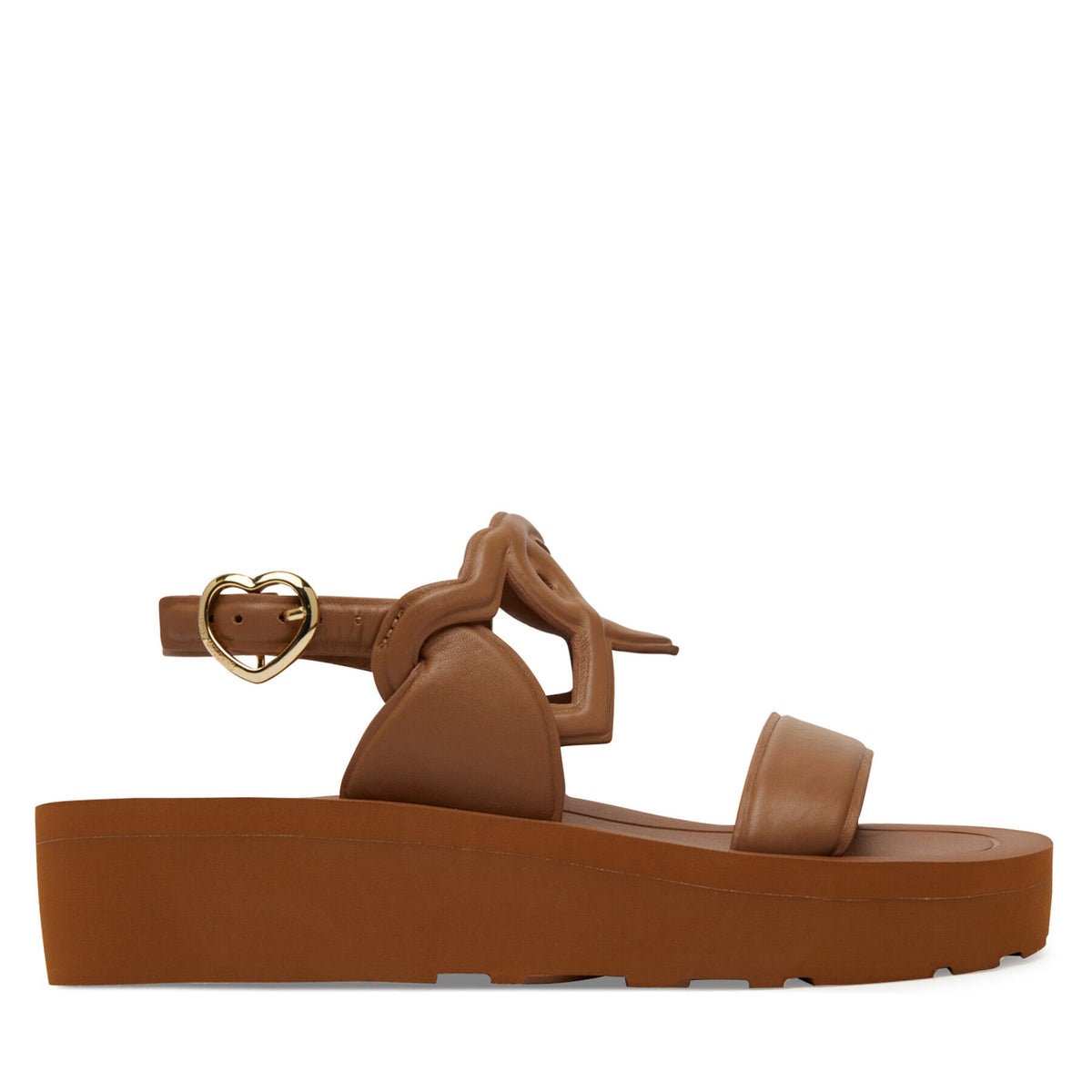 LOVE MOSCHINO Сандали JA16054I1MIA0201 Кафяв