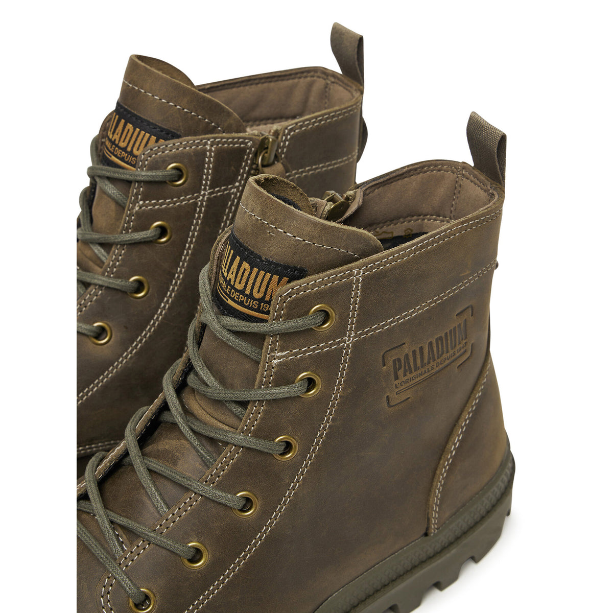 Palladium Туристически oбувки Pampa Zip Lth Legacy 79502-308-M Зелен