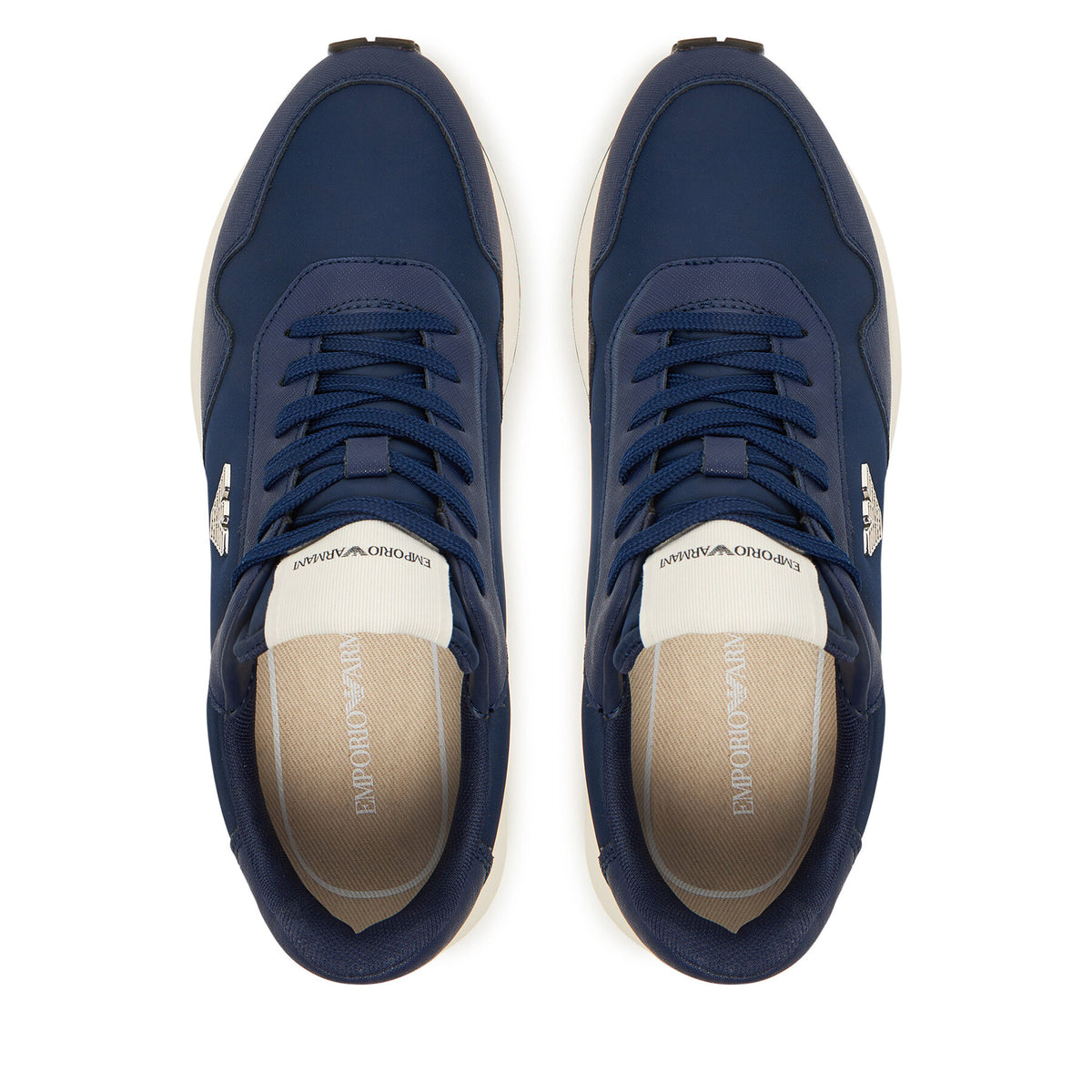 Emporio Armani Сникърси EM003738 AF19532 MB371 Тъмносин