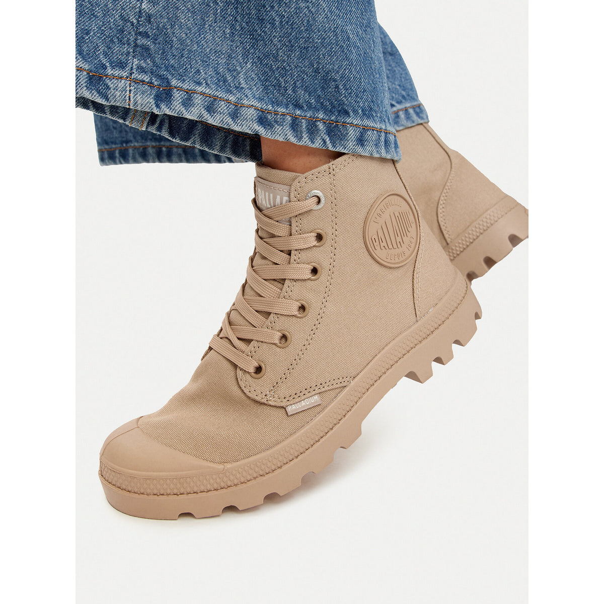 Palladium Туристически oбувки Pampa Hi mono U 73089-271-M Бежов