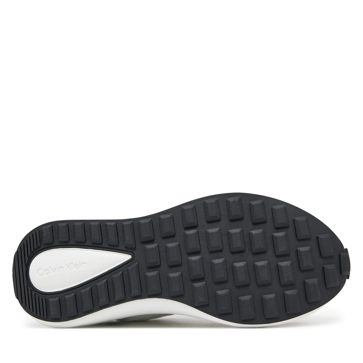 Calvin Klein Jeans Сникърси Athleisure Runner Laceup Mix Wn YW0YW01774 Бял