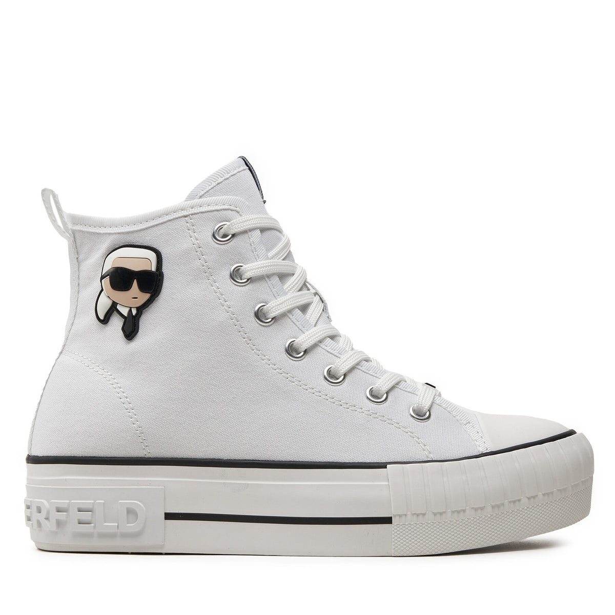 KARL LAGERFELD Кецове KL60444 Бял