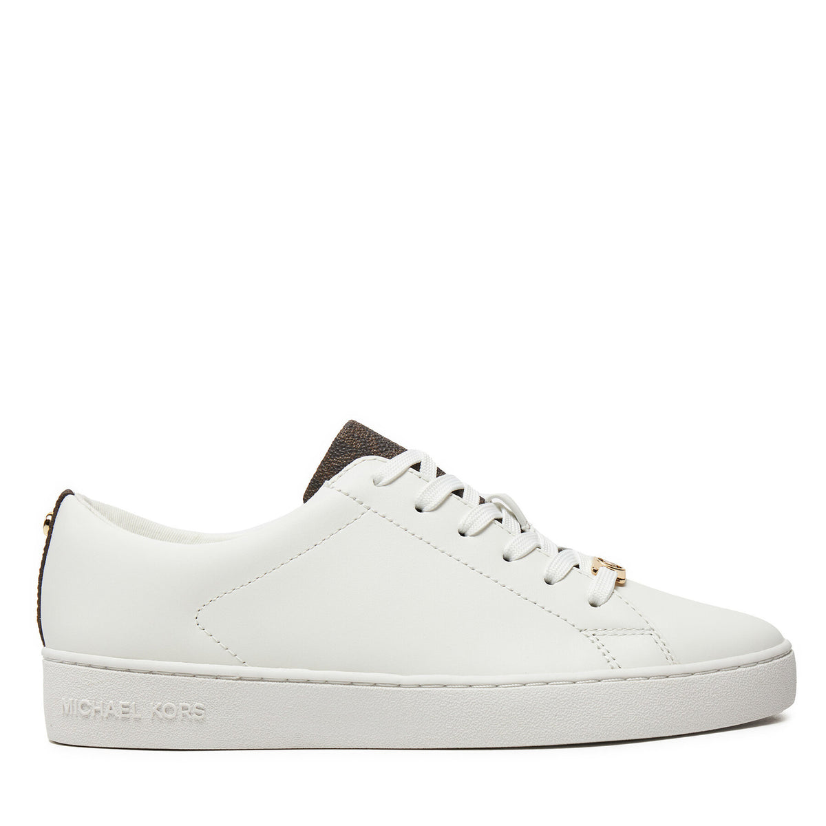 MICHAEL Michael Kors Сникърси Keaton Lace Up 43R4KTFS2L Бял