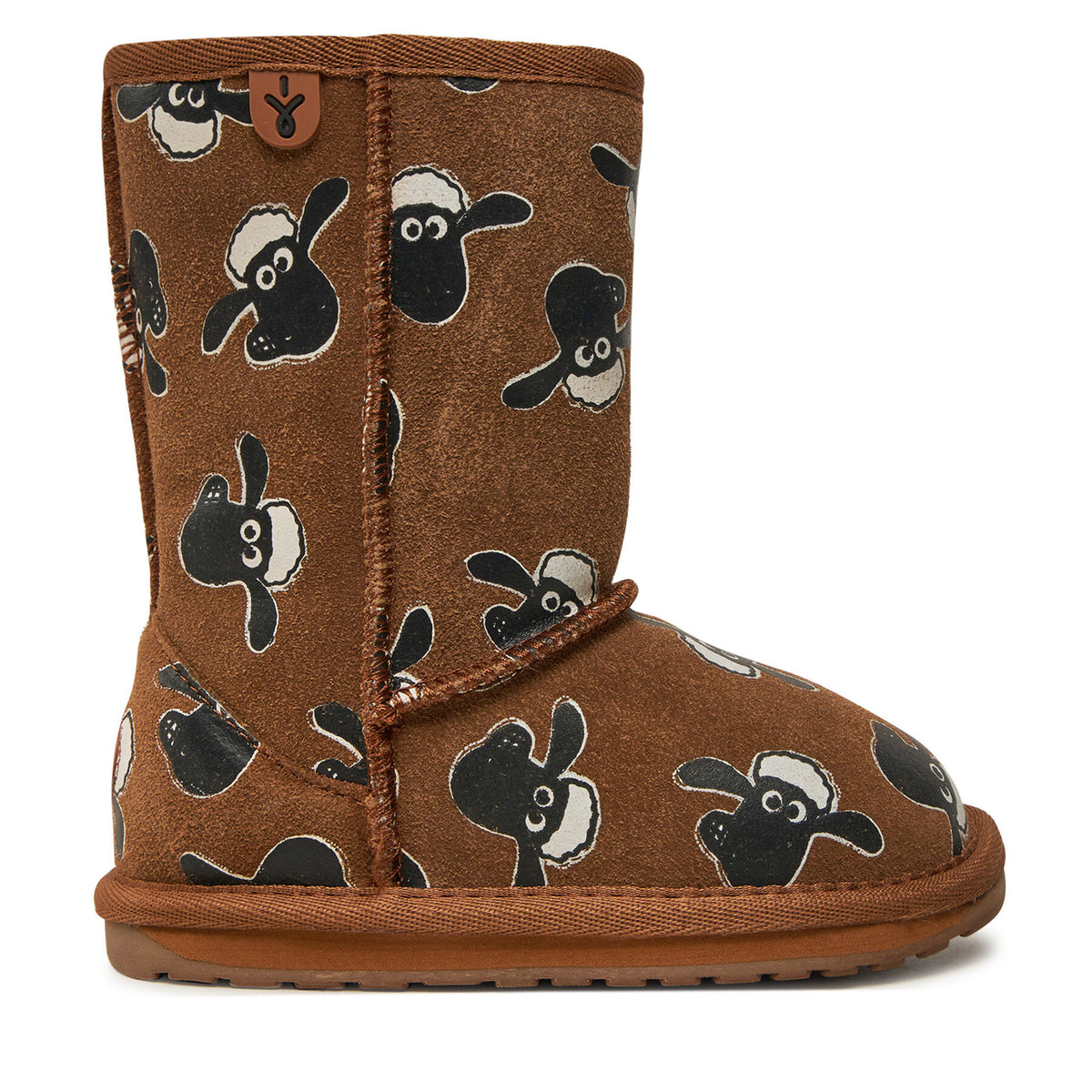 EMU Australia Апрески Shaun The Sheep Print K13107 Кафяв