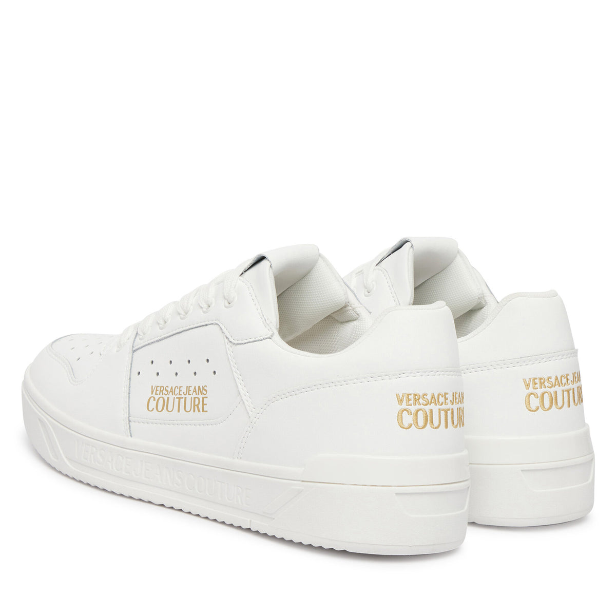 Versace Jeans Couture Сникърси 80YA3SJ4 ZPB89 Бял