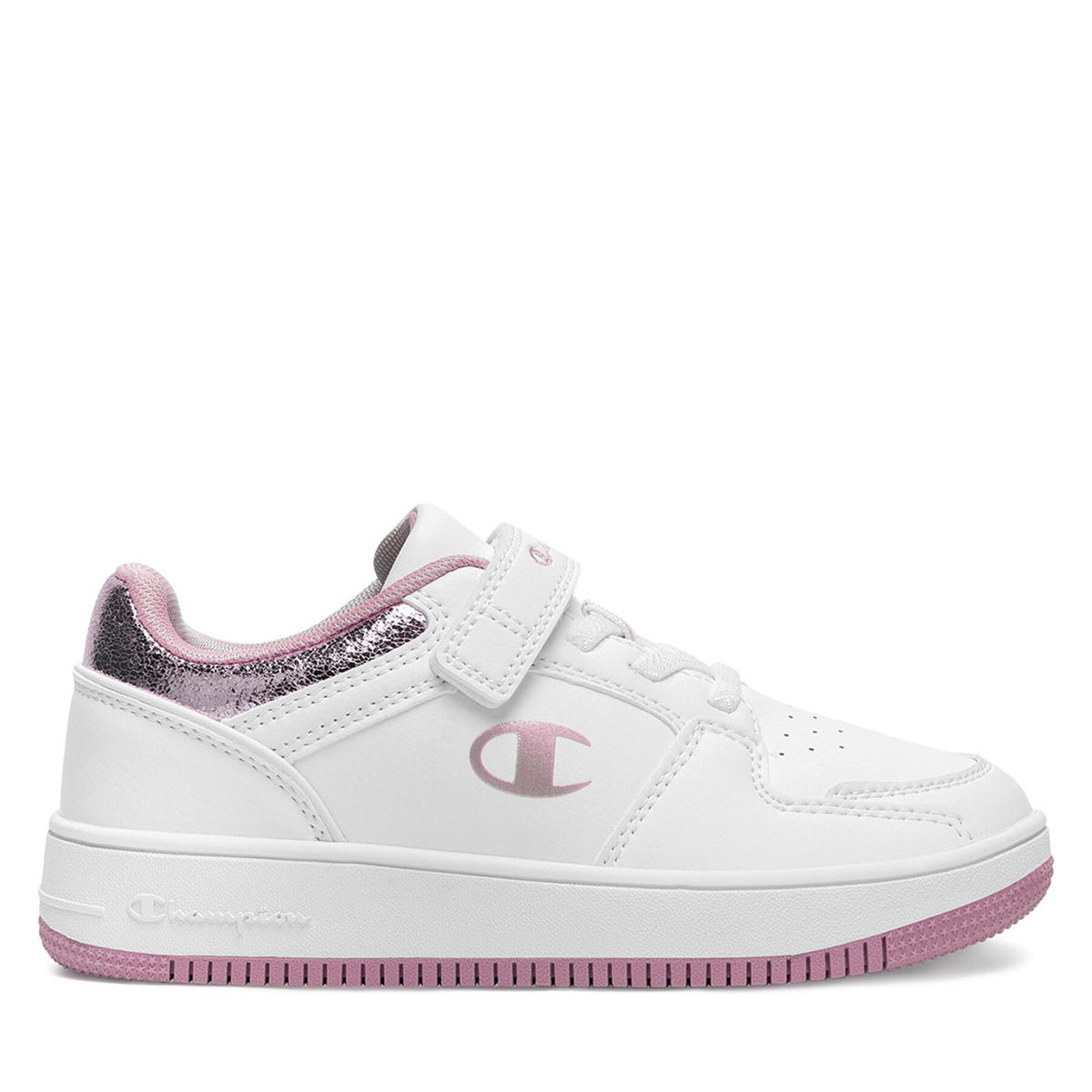 Champion Сникърси RD18 FOIL G PS LOW S32909-WW016 Бял