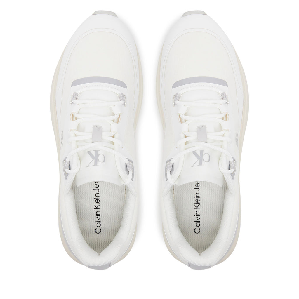 Calvin Klein Jeans Сникърси Athleisure Runner Tech Ripstop YM0YM01205 Бял