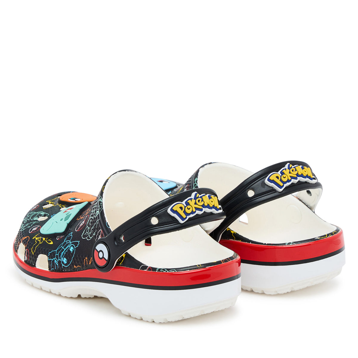 Crocs Чехли Pokémon Classic Clog 211344 Черен