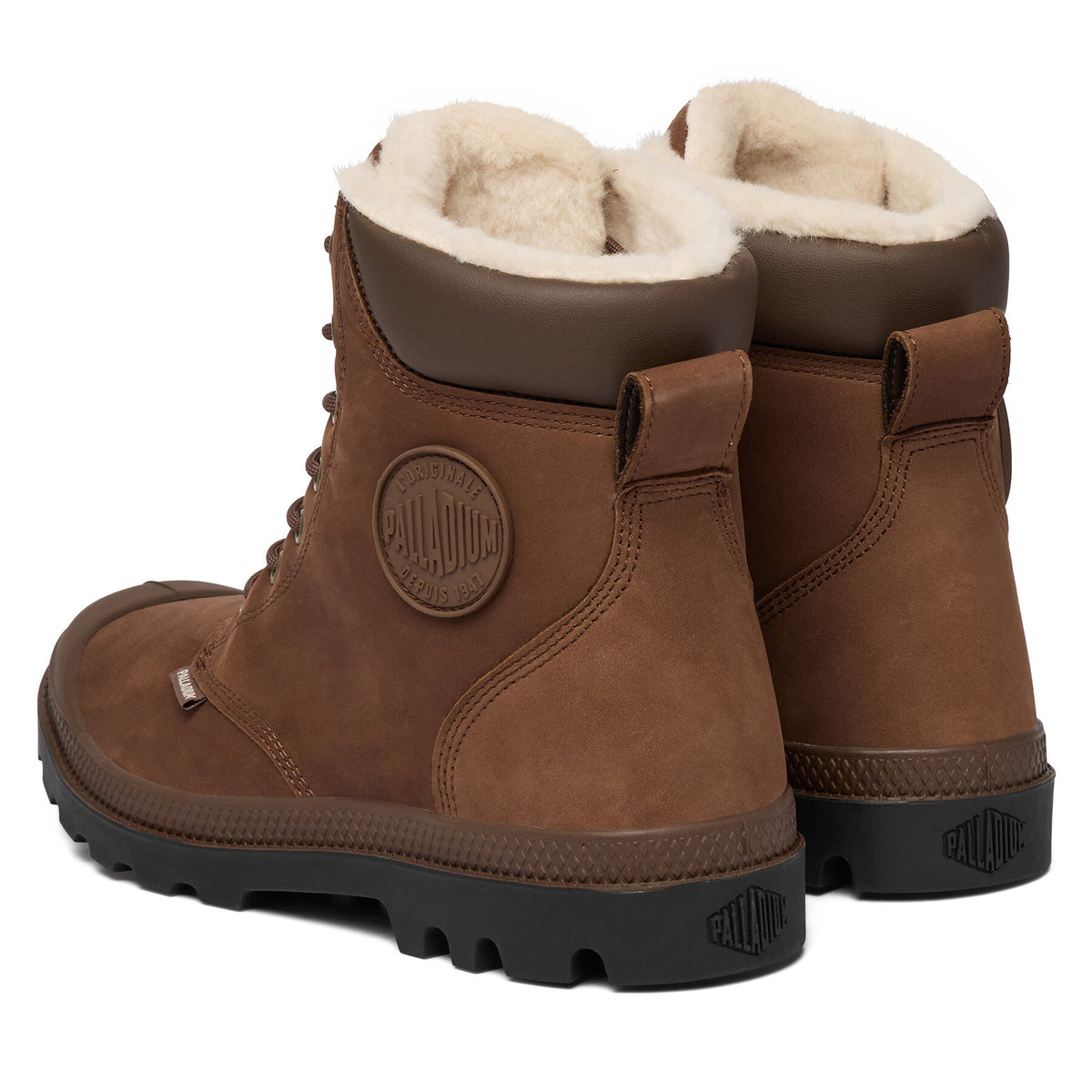 Palladium Туристически oбувки Pampa Sport Cuff Wps 72992-291-M Тъмнокафяв