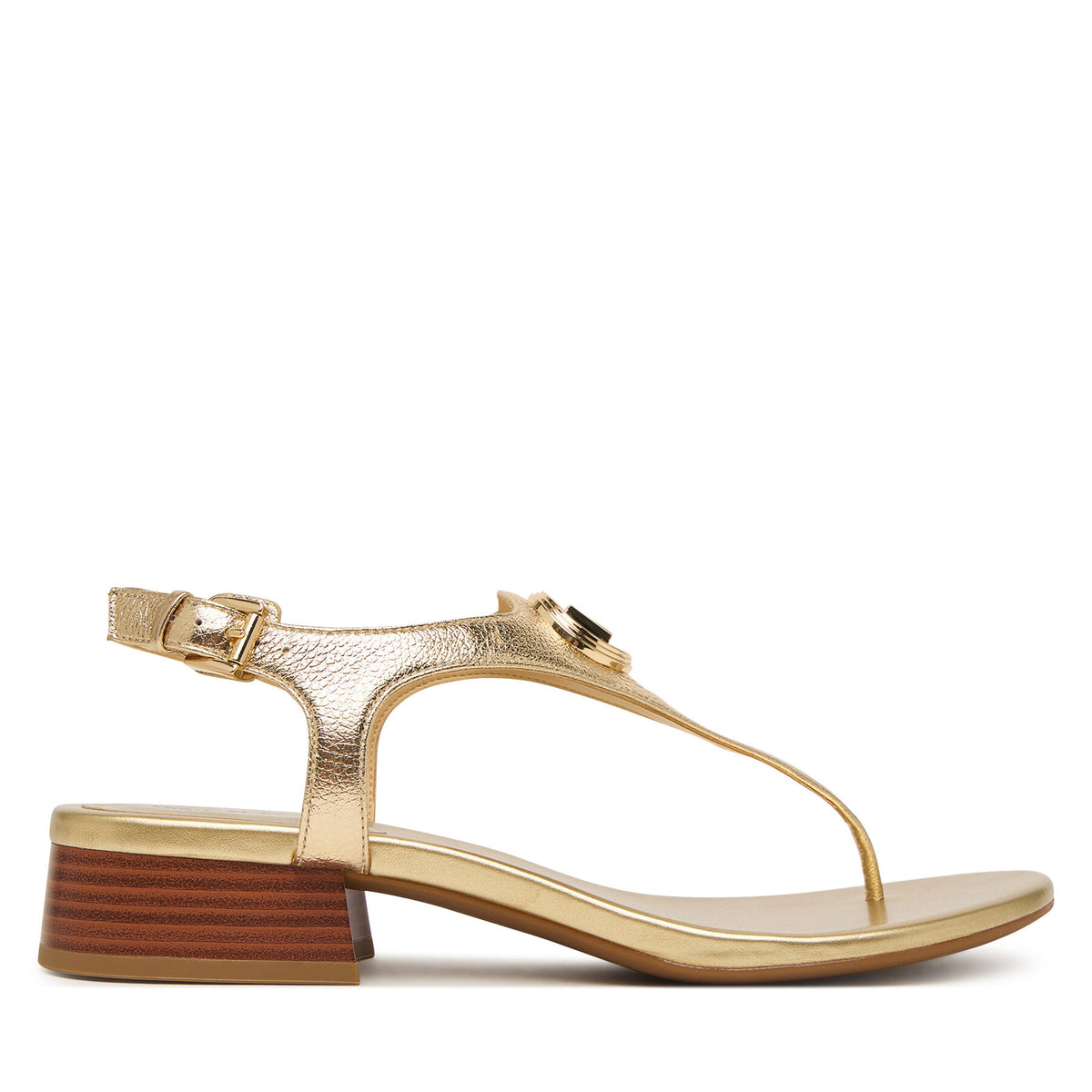 MICHAEL Michael Kors Сандали Mckenzie 40T6MZFS1M Златист