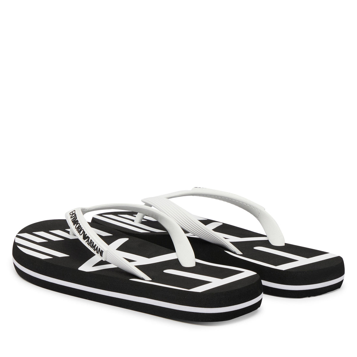 EA7 Emporio Armani Джапанки 7X000659 AF22188 MC001 Черен