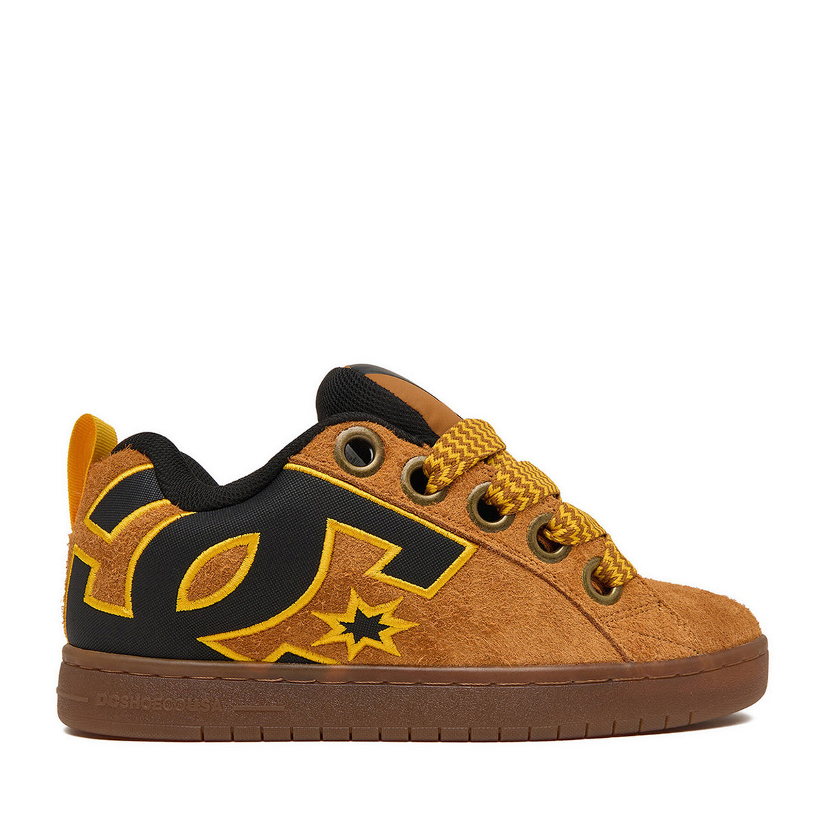 DC Shoes Сникърси EO-COURT GRAFFIK PUFF DC04304272 Кафяв