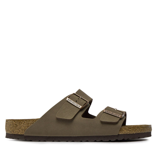 Birkenstock Чехли Arizona Birko-Flor nubuk 151181 Кафяв