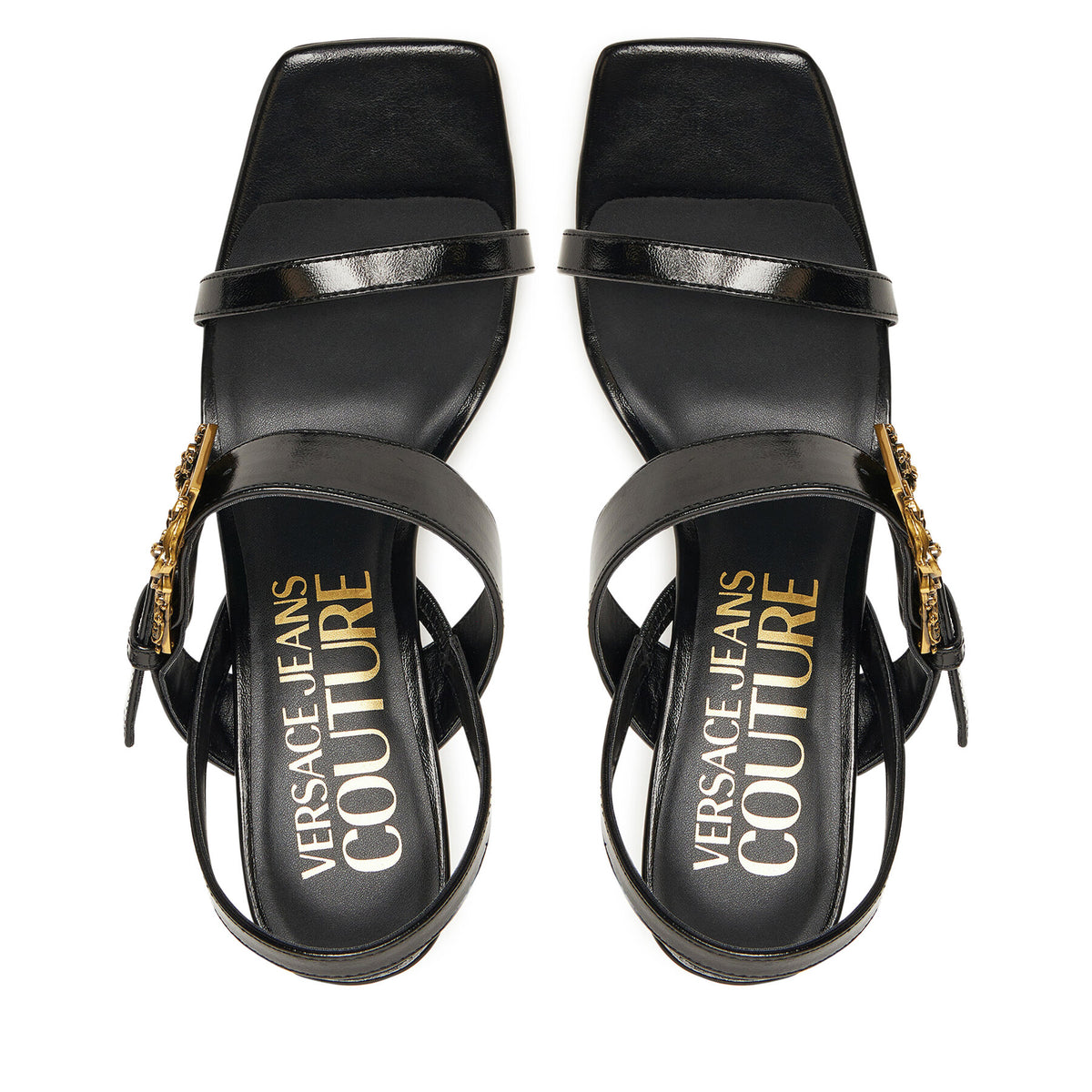 Versace Jeans Couture Сандали 79VA3S71 Черен