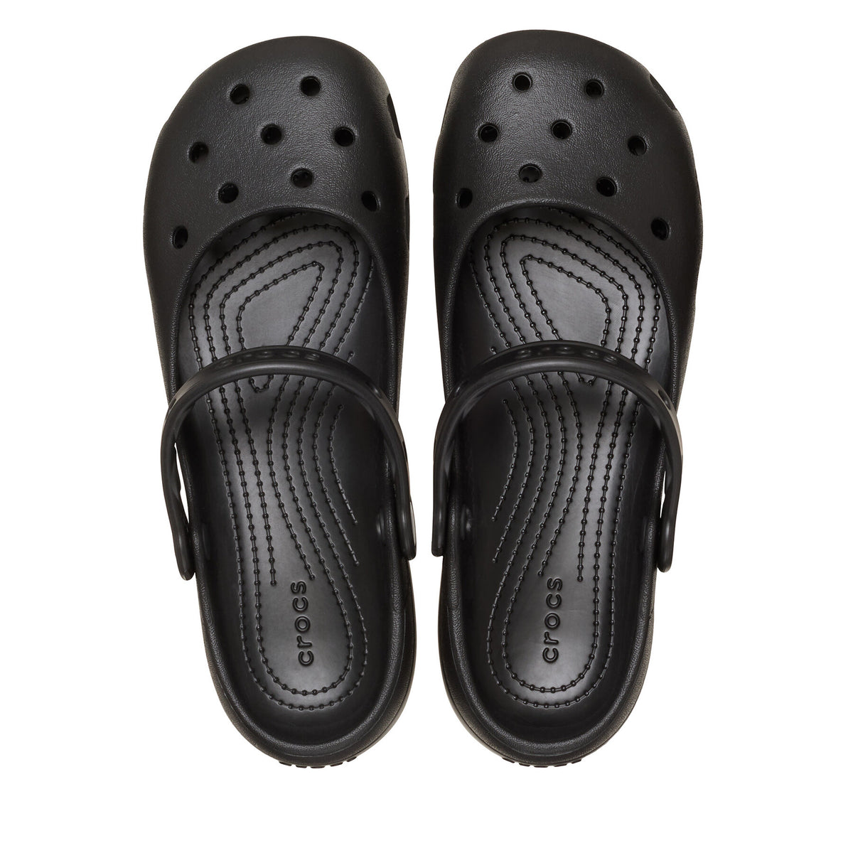 Crocs Балеринки Classic Ballet 211994 Черен