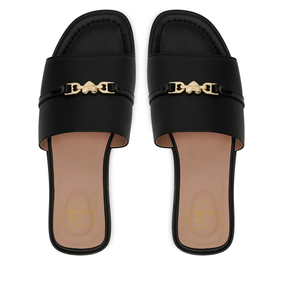 LOVE MOSCHINO Чехли JA28082G1MIA400A Черен