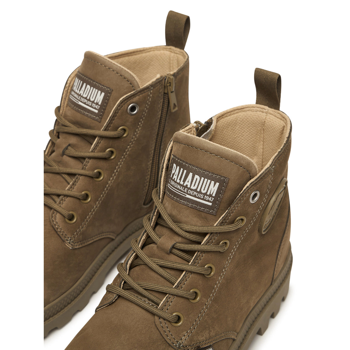 Palladium Туристически oбувки Pampa Hi Zip Nbk 2 74981-308-M Каки