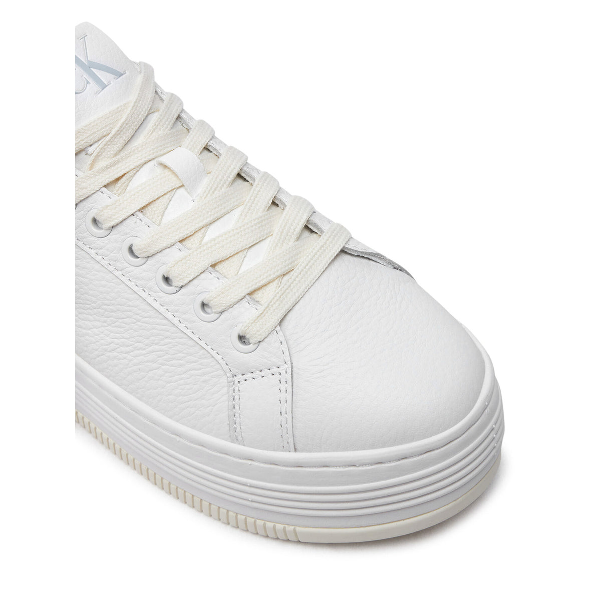 Calvin Klein Jeans Сникърси Bold Flatf Low Mix Ohb YW0YW01632 Бял