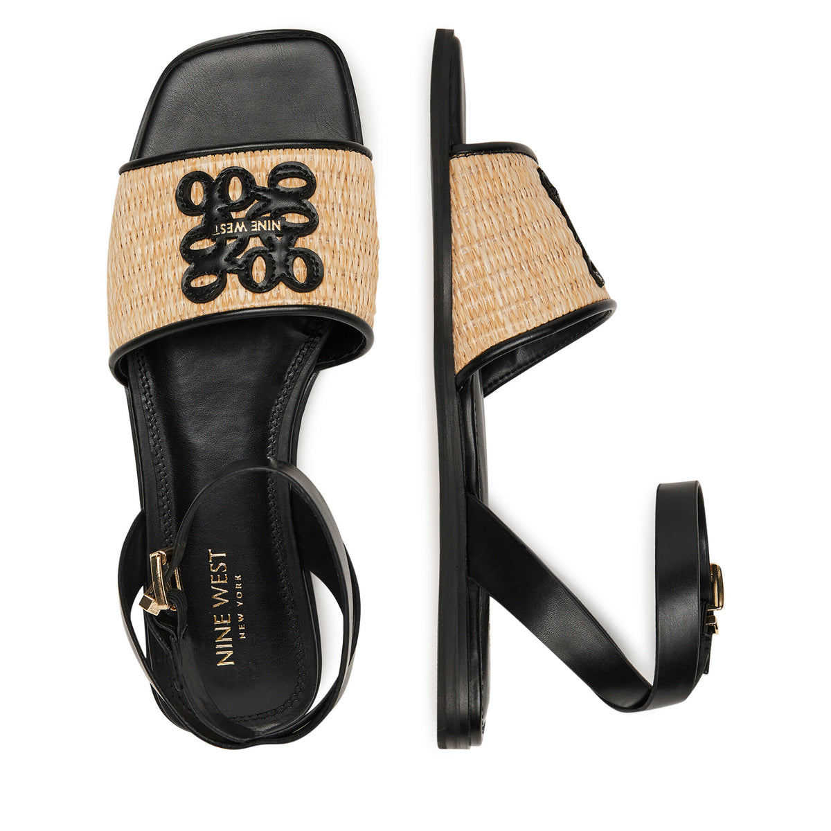 Nine West Сандали CEO-CWBFS181-03 Черен