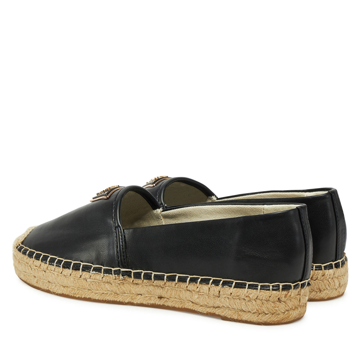 Guess Еспадрили FLJLND LEA14 Черен