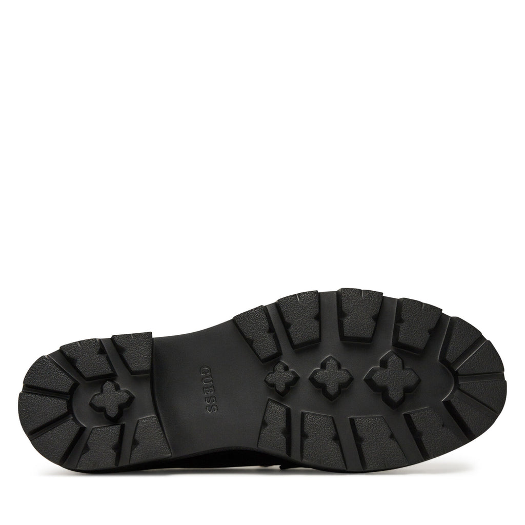 Guess лоуфъри с дебела подметка FLTYK2 LEP14 Черен