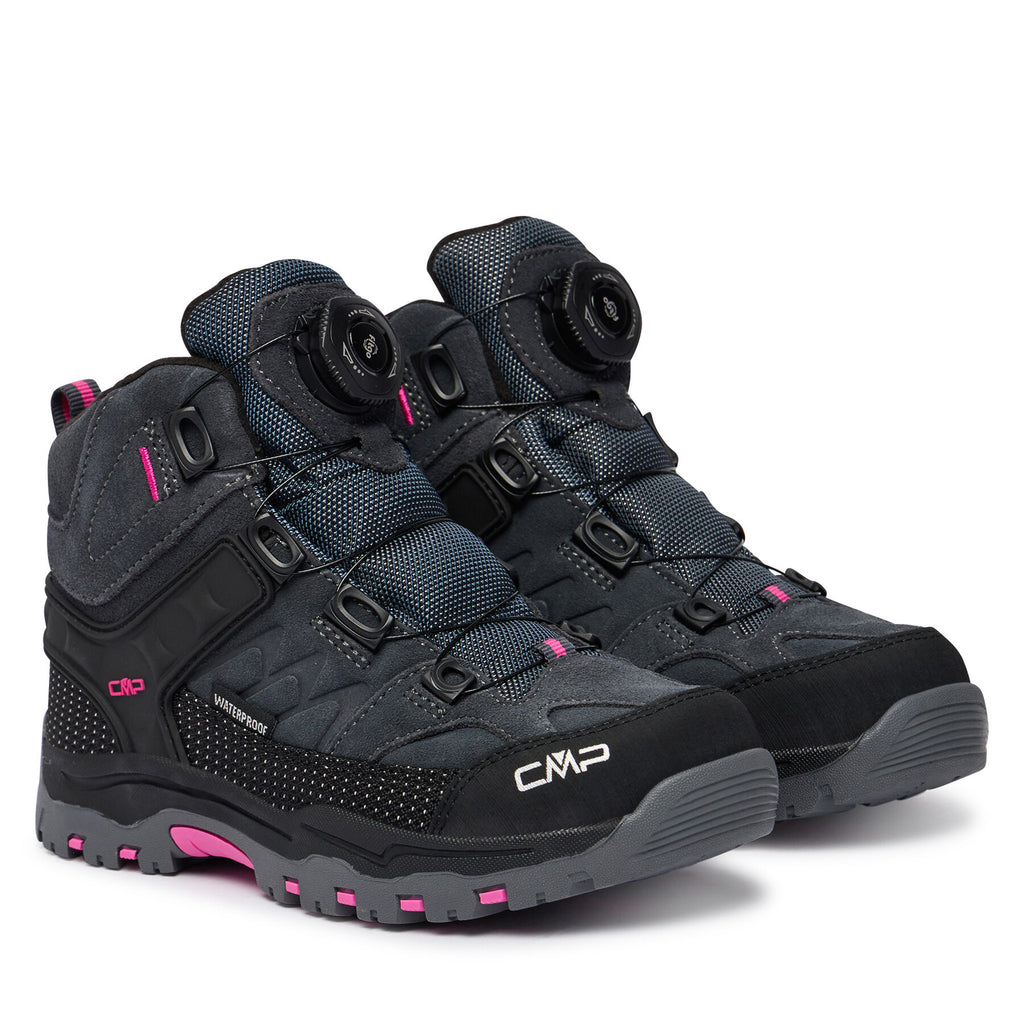 CMP Туристически Kiruna Mid FitGo Fleece Wp 3Q57894 Черен