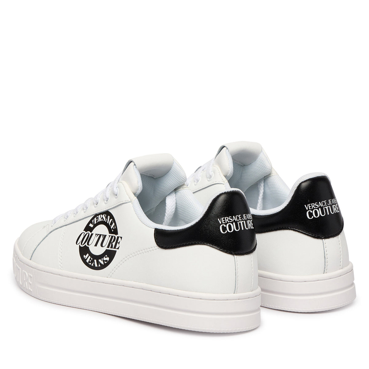 Versace Jeans Couture Сникърси 80YA3SK1 Бял