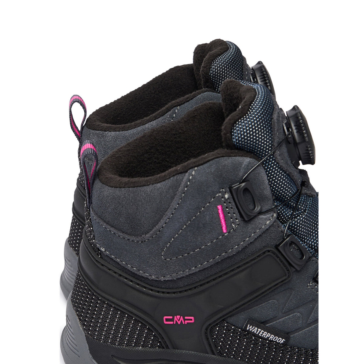 CMP Туристически Kiruna Mid FitGo Fleece Wp 3Q57894 Черен