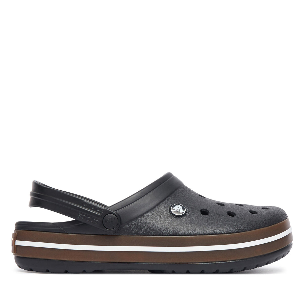 Crocs Чехли Crocband Gum Clog 212756 Черен