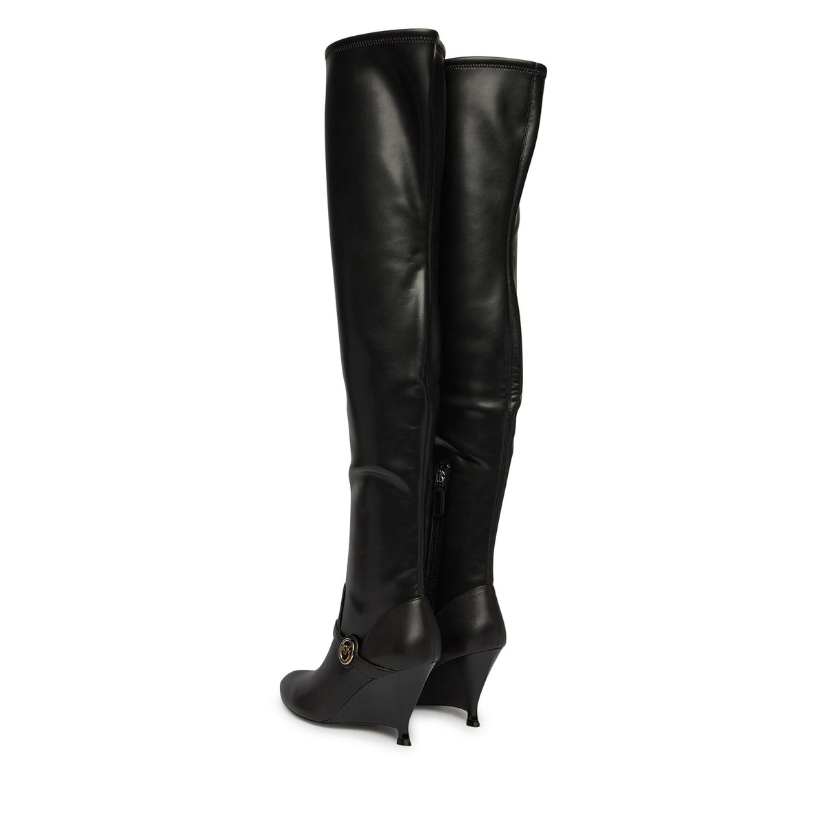 PINKO Ботуши Gwen 07 SD0647E028 Черен