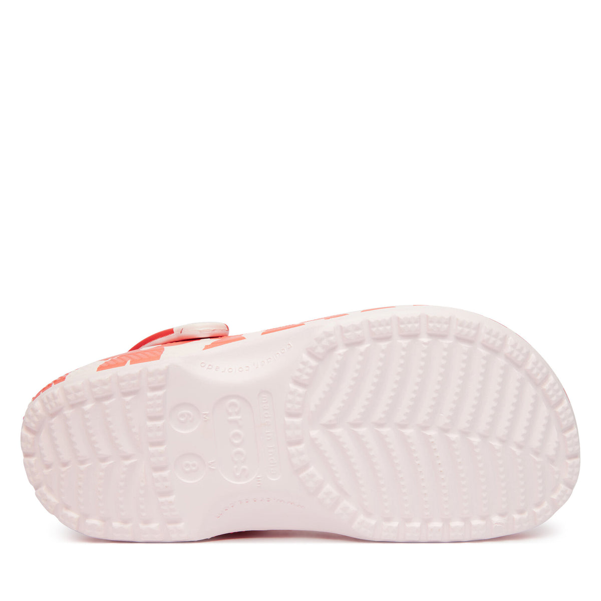 Crocs Чехли Classic Pop Petals Clog 214090 Розов